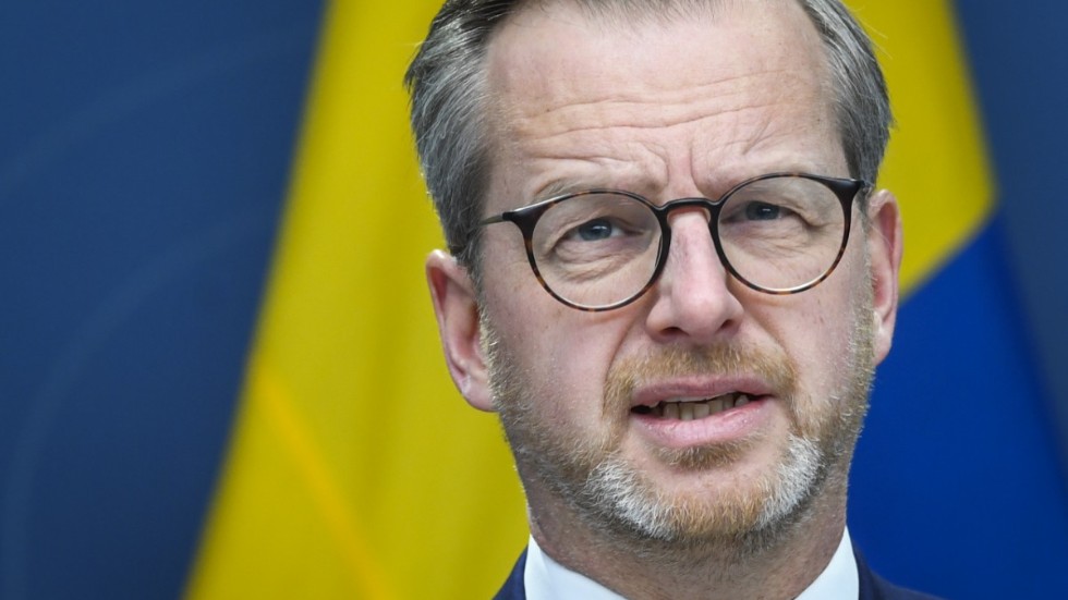 Inrikesminister Mikael Damberg (S) håller pressträff om kraven på inresetester. Arkivbild.