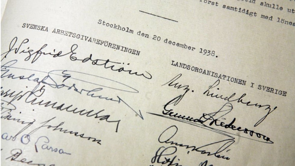 Saltsjöbadsavtalet skrevs under 20 december 1938. Nu har LO, PTK och Svenskt Näringsliv chansen att skriva historia på nytt.

