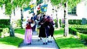 Spelmän ledde nationaldagsfirande