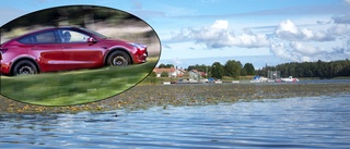 Gratis Tesla till badet i sommar – klart med miljövänlig taxi till Klämmingen