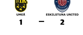 Eskilstuna United ny serieledare efter seger