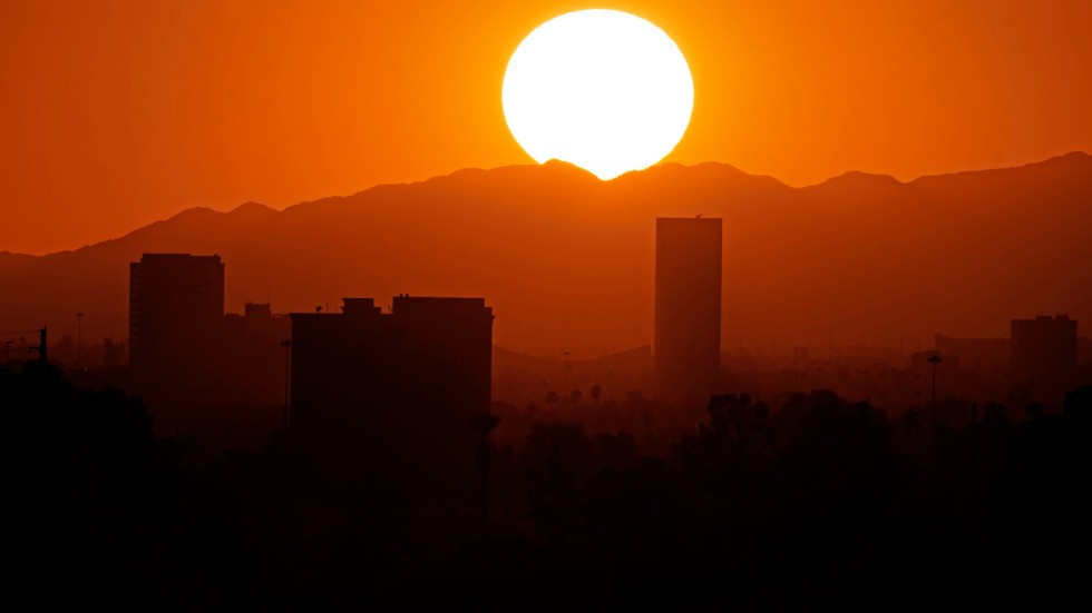 Hettan kan vara obönhörlig i Phoenix. Uppemot 50 grader sommartid.