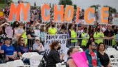 Stora demonstrationer för aborträtten i USA
