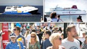 Antalet turister minskar på Gotland