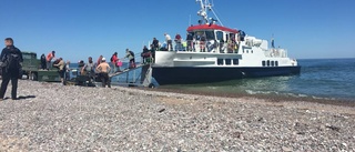 Olyckan då m/s Gotska Sandön backade på gummibåt ska utredas