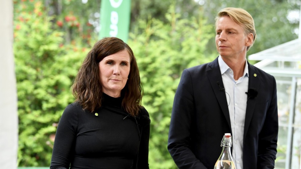 Kan Miljöpartiets språkrör Märta Stenevi och Per Bolund komma att lämna regeringen? Arkivbild.
