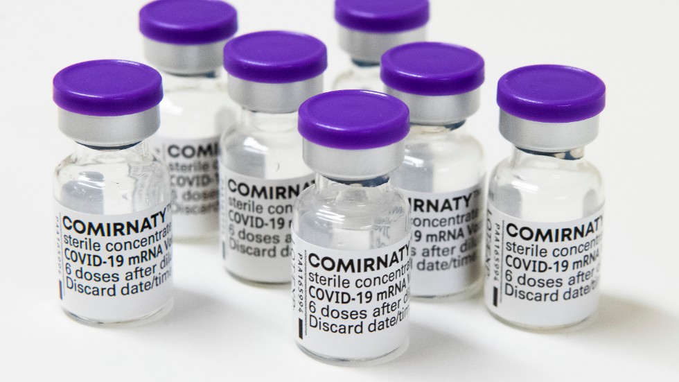 Pfizers vaccin mot covid-19.