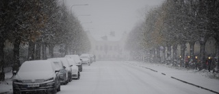 SMHI varnar för snösmocka i Enköping
