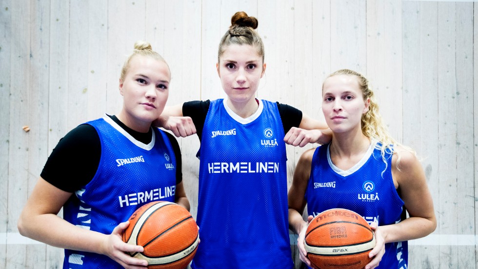 Allis Nyström, Josefin Vesterberg, Ellen Nyström.