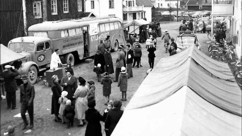 Ingatorps marknad 1955.
