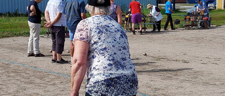 PRO Jokkmokk spelar boule i högsommarvärme