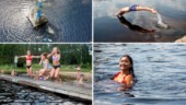 Populäraste baden i den heta värmen