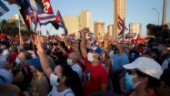 USA fördömer Kuba för hot mot demonstranter