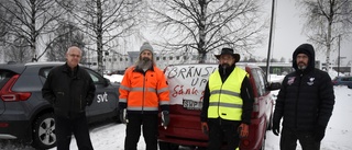 Bilkortege genom Luleå i protest mot bränslepriserna • "Skatterna på bränsle är hånfulla"