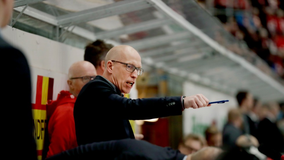 Fredrik Anderssons Timrå började slutspelet i hockeyallsvenskan på bästa sätt. Arkivbild.