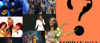 Norranquiz: Dags för final i Eurovision Song Contest – vad kan du om profilerna genom historien?