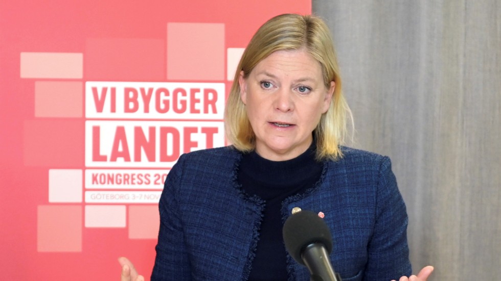 Finansminister Magdalena Andersson (S) är föreslagen till partiledare när Socialdemokraterna samlas till kongress i veckan. 