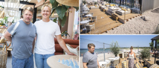 BILDEXTRA: Nu öppnar omdebatterade restaurangen på stranden