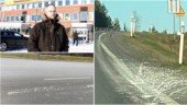 Mysteriet löst – här är förklaringen till de konstiga vita fläckarna på asfalten i Luleå 