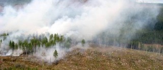 Skogsbrand i Vidsel