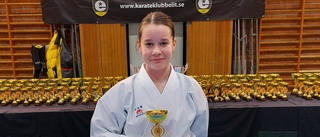 Silver till Leila – nu väntar NM i karate