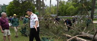 Träd föll vid golfbanan under US Masters