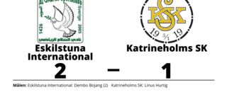 Uddamålsseger för Eskilstuna International mot Katrineholms SK