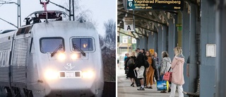 Snabbtågen stannade i Nyköping – men bara tillfälligt: "Avslutades under helgen"