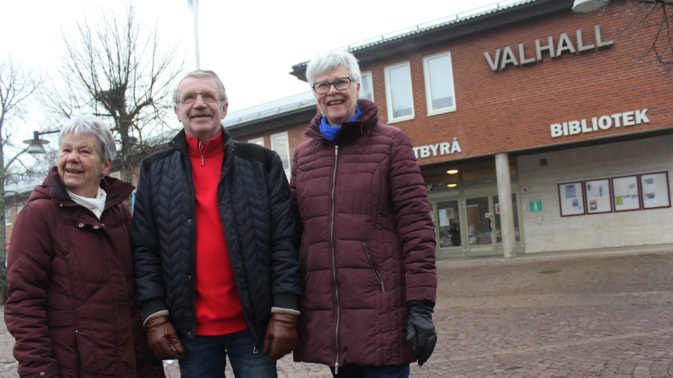 Ann Persson,Bengt Nilsson och Lena Hasting i PRO ser fram mot att få flytta tillbaka sina möten till Valhall igen.