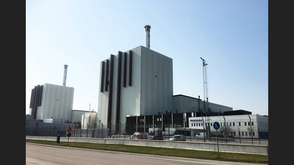 Kärnkraftverket i Forsmark. 