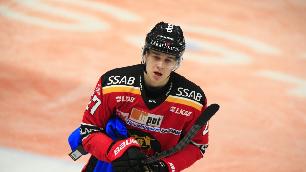 Nils Lundkvist spelade fram till två av Luleås mål. (Arkivbild)