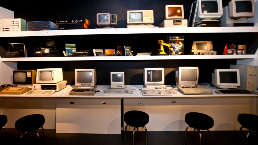 Datamuseet IT-ceum visar utvecklingen över åren och beskriver Östergötlands utveckling inom datatekniken.