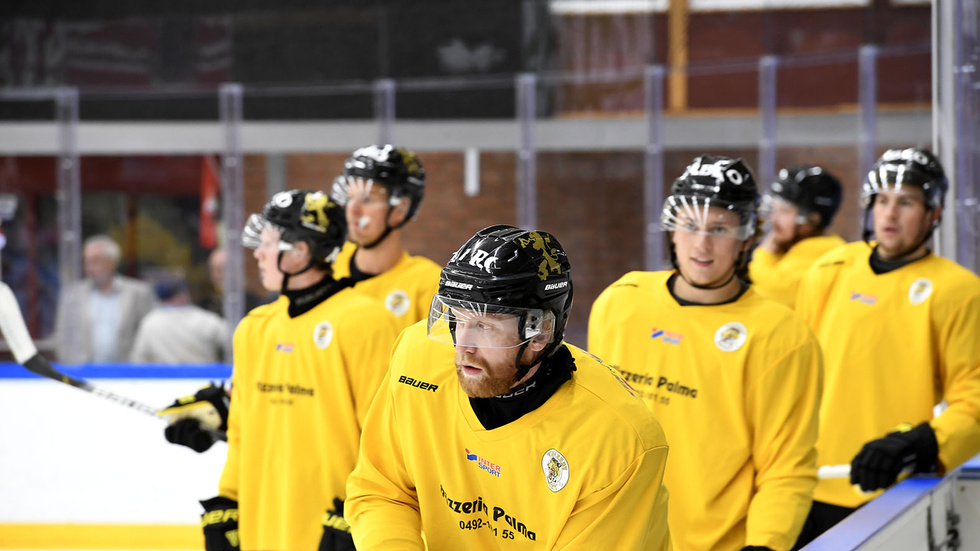 Jakob Karlsson, lagkapten i Vimmerby Hockey. 