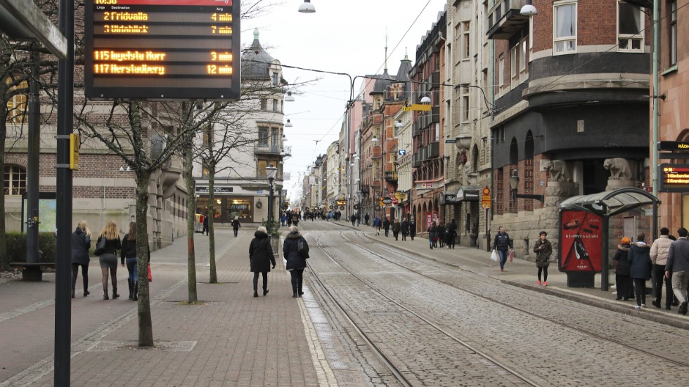 Norrköpings stadskärna har den yngsta befolkningen av de 67 städerna i undersökningen.
