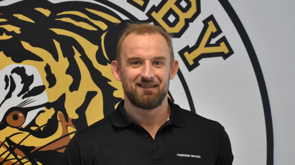 Morgan Persson, sportchef i Vimmerby Hockey. 