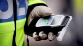 Misstänkt rattfyllerist togs av polisen