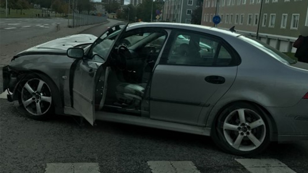 En trafikolycka inträffade på torsdagen i Linköping.