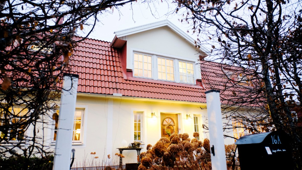 Tillsammans med familjen har Catarina Kyberg bott i villan i Norby sedan 2003. 