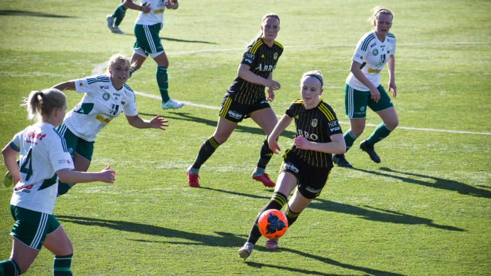 Stina Kägu Bragsjö gjorde två mål för VIF B.