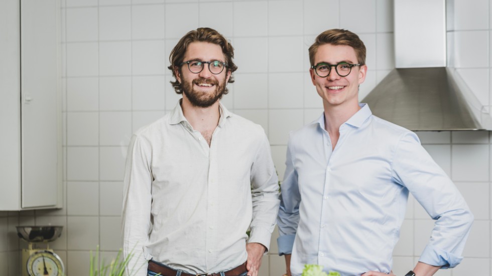 Anton Malmberg och Joel Falck är grundare av Kitchentime.