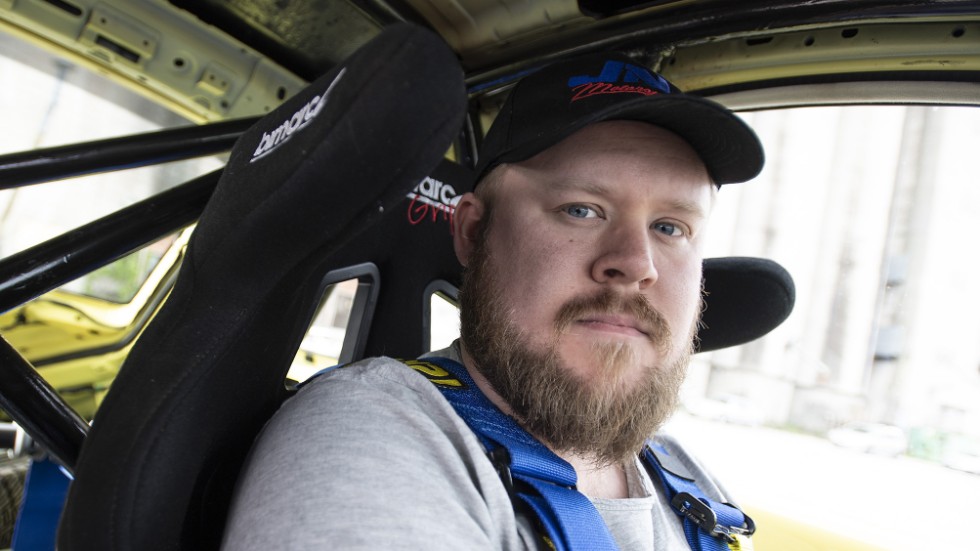 "På de sträckorna som passade mig och min bil var jag riktigt snabb", säger Tjust MK:s Viktor Nilsson.