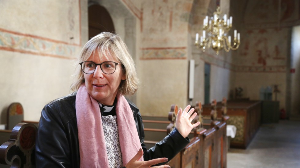 Martina Åkeson Wollbo, kyrkoherde i Norra Gotlands pastorat.