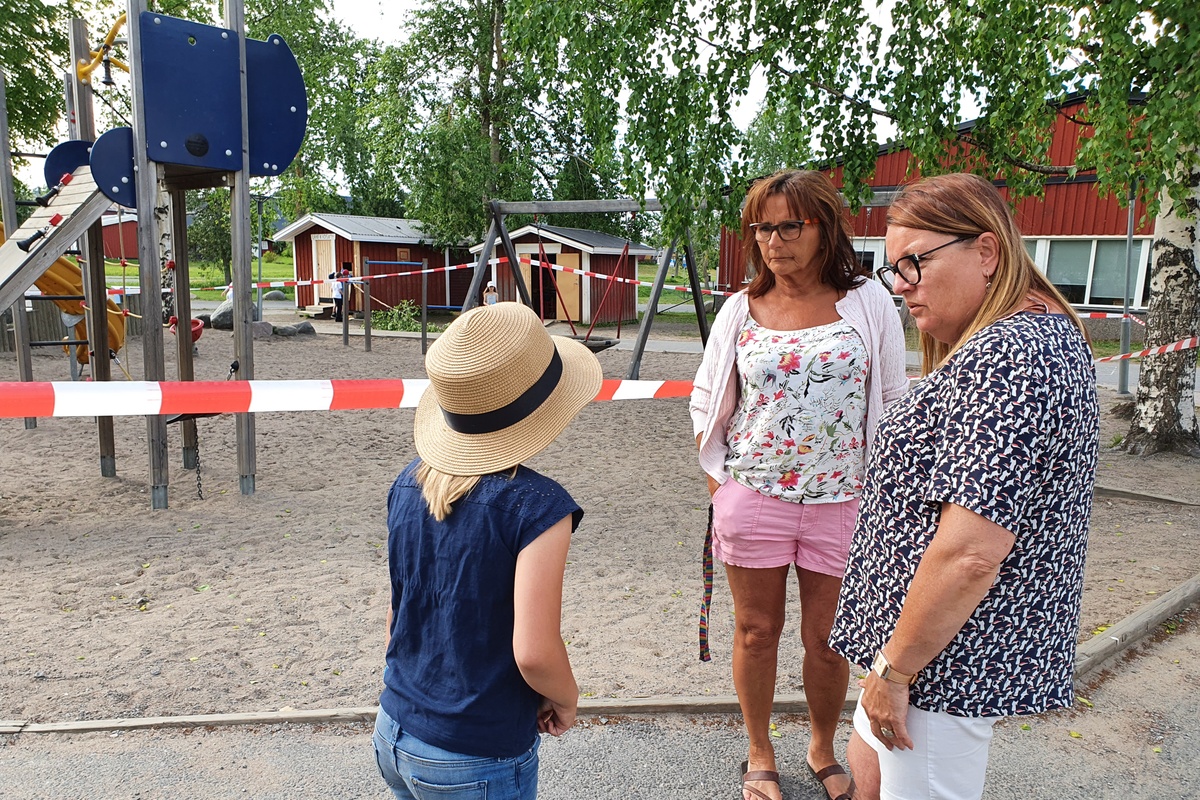 Skadegörelse På Skola I Hertsön Nsd 