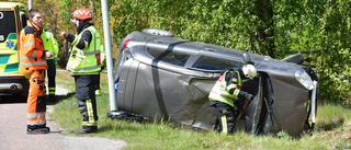 Kvinna fick sågas ut med tigersåg efter bilkrasch