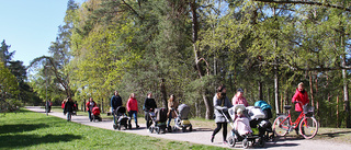 På promenad med öppna förskolan