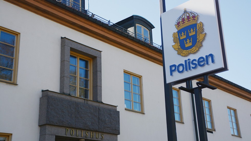 Polishuset i Vimmerby utsattes för sabotage på torsdagskvällen.