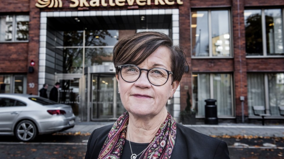 
Katrin Westling Palm,är generaldirektör på Skatteverket. 
