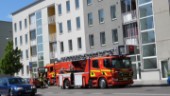Larm om tjutande brandvarnare i flerfamiljshus