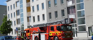 Larm om tjutande brandvarnare i flerfamiljshus