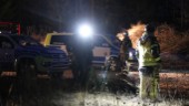 Misstänkt mord – tre kroppar i brinnande bil